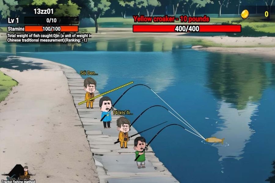 Quy trình câu cá cơ bản