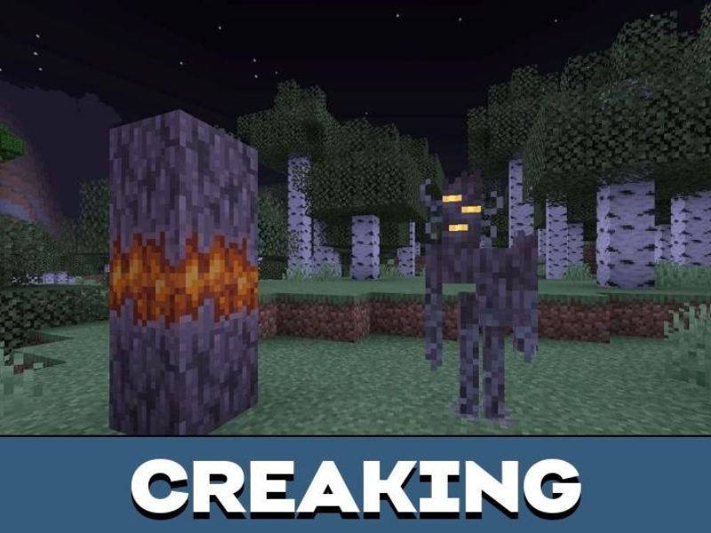 Sự xuất hiện của Creaking và Creaking Heart