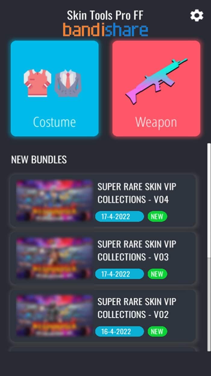 Giới thiệu tổng quan về Skin Tools VIP FF