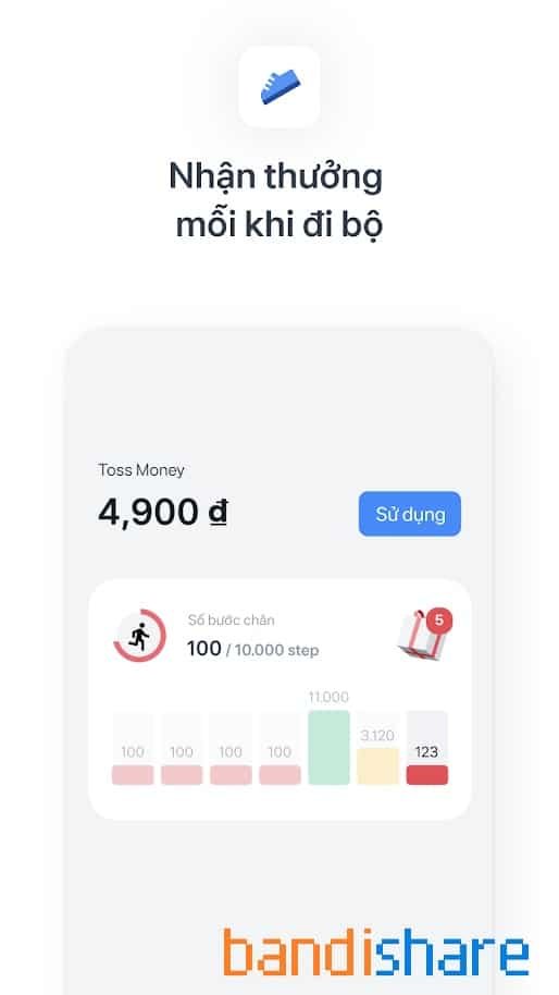 Giới thiệu tổng quan về Toss-Reward point, Topup